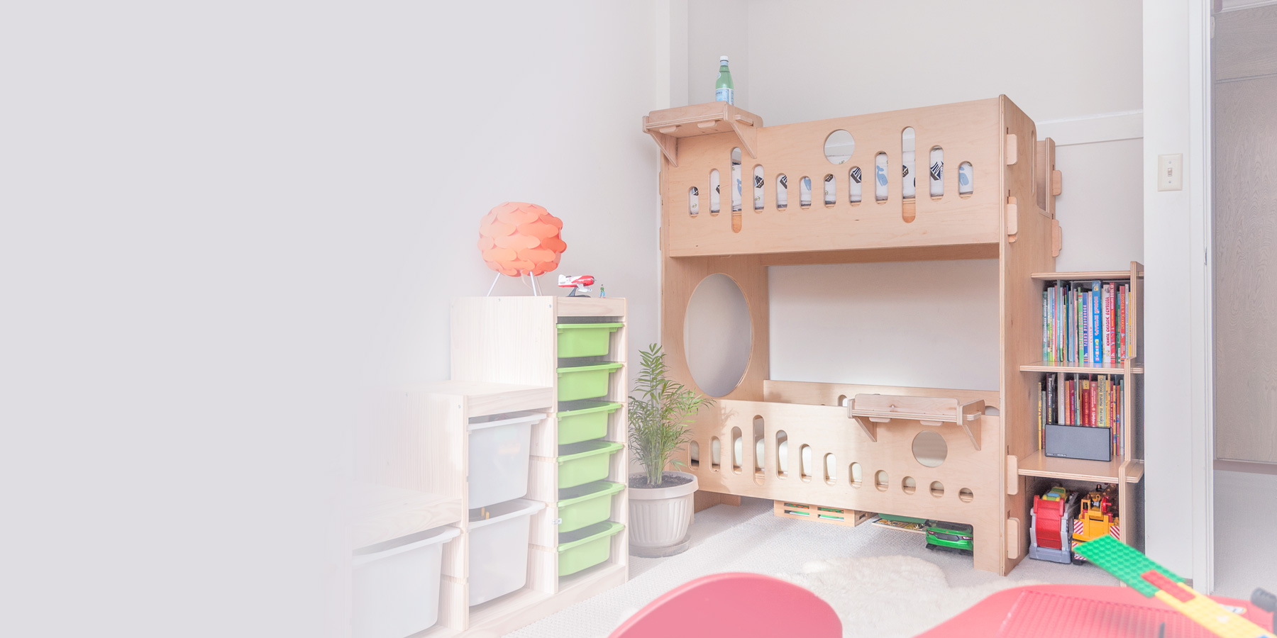 crib and bed bunk bed